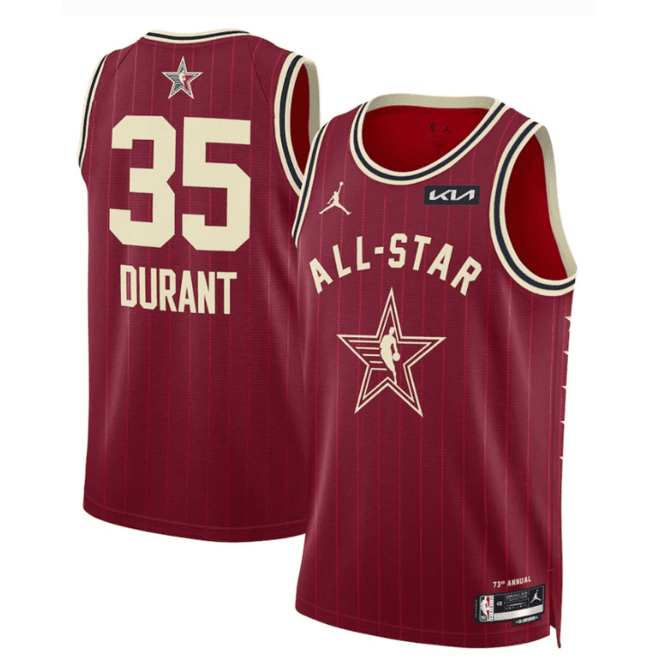 Kevin durant on sale west jersey