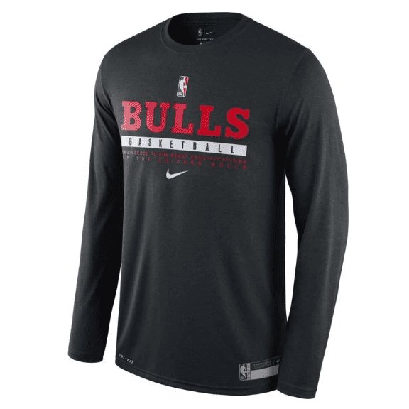 Chicago bulls 2025 long sleeve