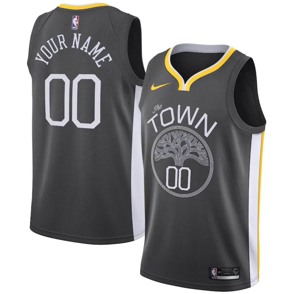 CUSTOM GOLDEN STATE WARRIORS CITY EDITION JERSEY - Prime Reps