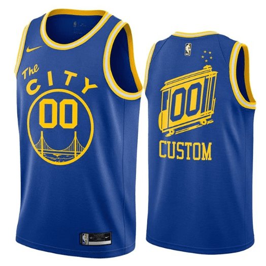CUSTOM GOLDEN STATE WARRIORS 75TH ANNIVERSARY JERSEY - Prime Reps