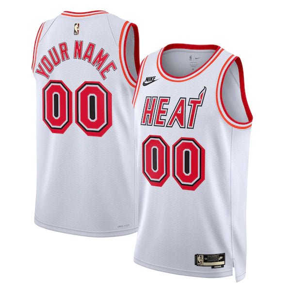 Personalized Nike Miami Heat Black Replica Kids Jersey, Size: 4