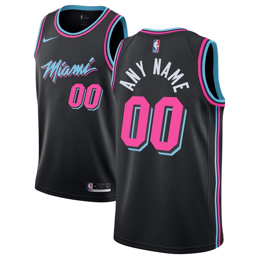 miami heat white and pink jersey