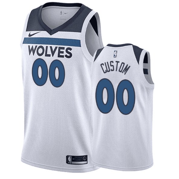 CUSTOM MINNESOTA TIMBERWOLVES ASSOCIATION JERSEY - Prime Reps