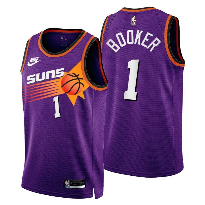 Preschool Nike Devin Booker Purple Phoenix Suns 2022/23 Swingman Jersey -  Classic Edition