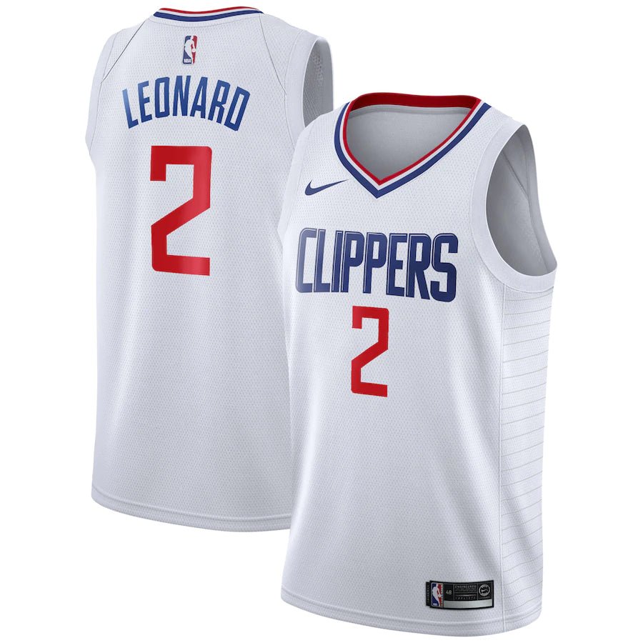 KAWHI LEONARD LOS ANGELES CLIPPERS THROWBACK JERSEY - Prime Reps