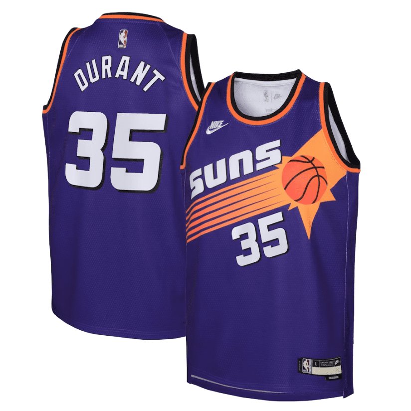 durant nets throwback jersey