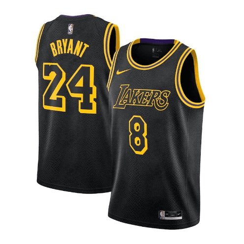 Nike Kobe Bryant Lakers Edition Jersey Black Mamba #8, #24 Limited Size  Medium