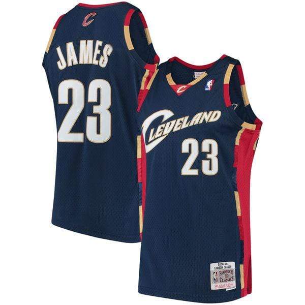 Lebron james 2025 blue throwback jersey