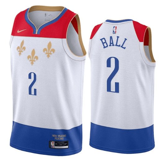 Lonzo ball 2024 white jersey