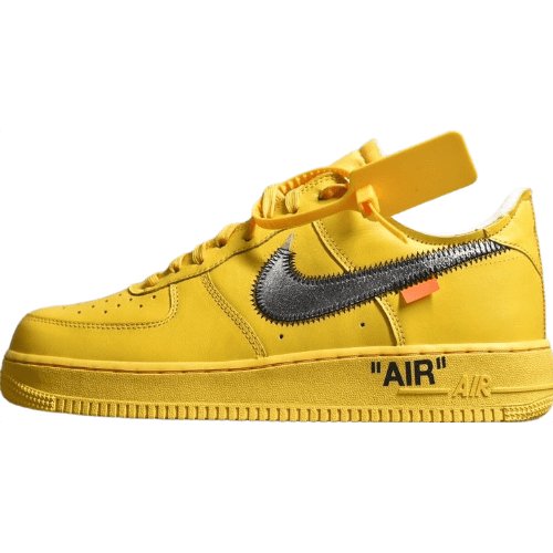 Nike Air Force 1 Low Off-White ICA University Gold Size 10 for