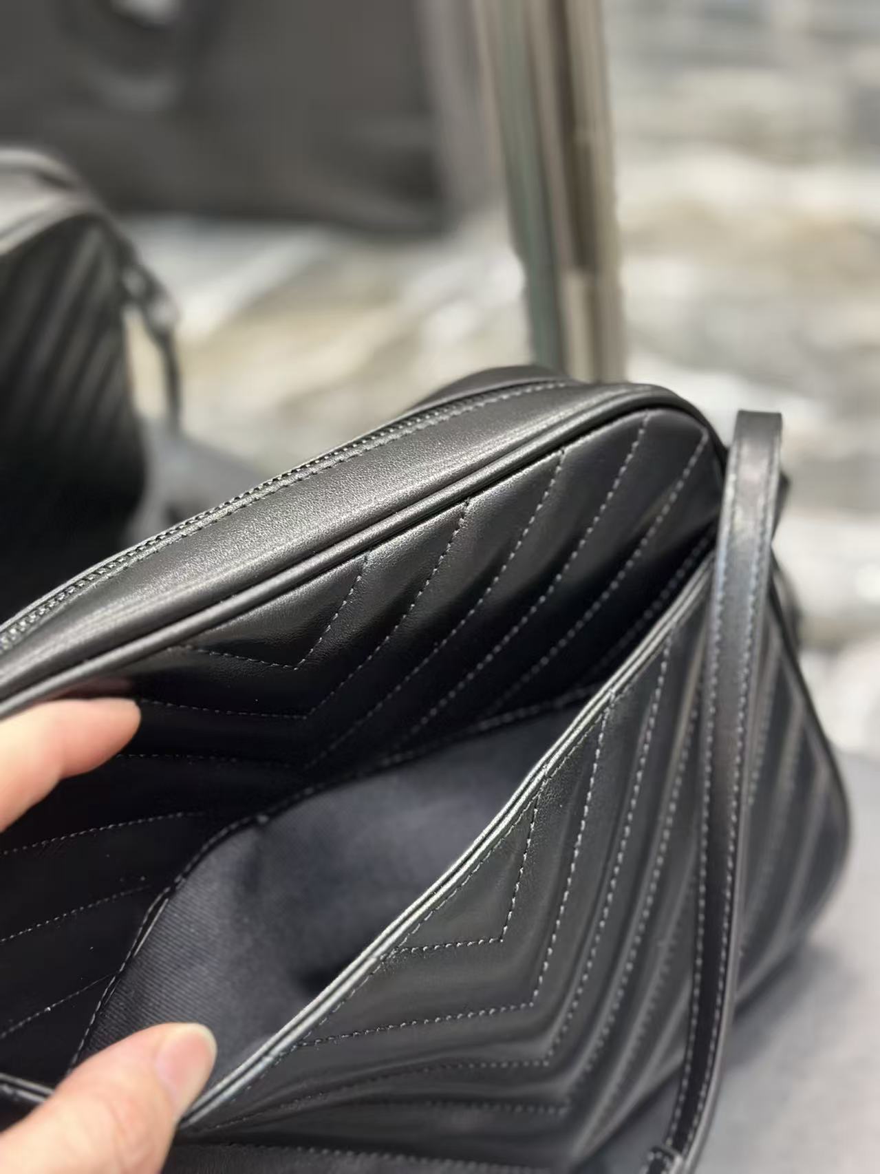 Saint Laurent Black Bag with Black Hardware