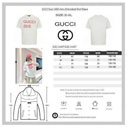 Gucci Cherries T-Shirt (White)