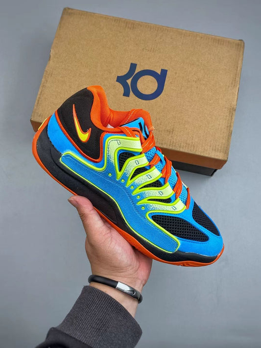 Nike KD 18 “Black/Blue/Orange” – Voltage Surge