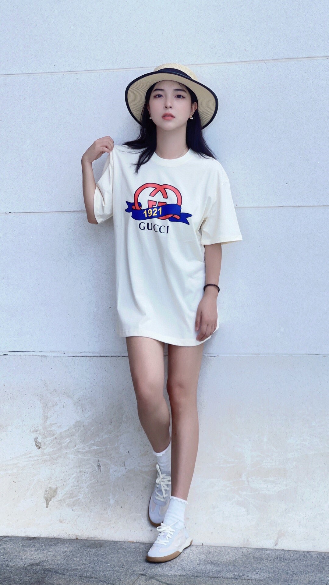 G*u*i 1921 logo t-shirt