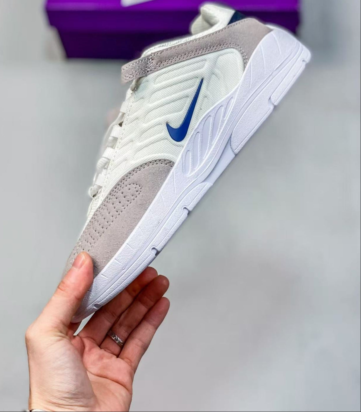 Nike SB Vertebrae “Platinum Tint/Summit White” – Clean Skate &amp; Street Essential