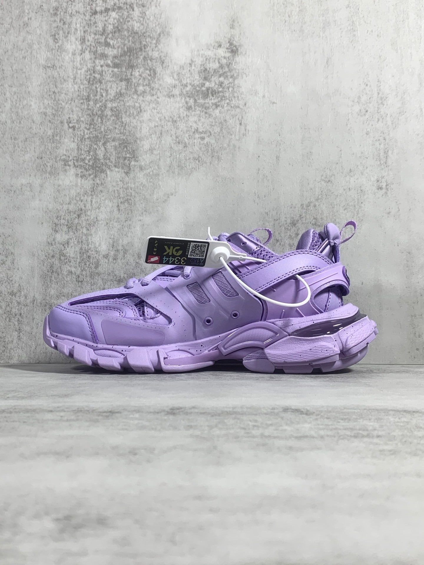 Balenciaga in Purple: Regal Disruption