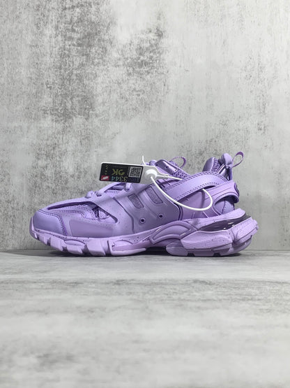 Balenciaga in Purple: Regal Disruption