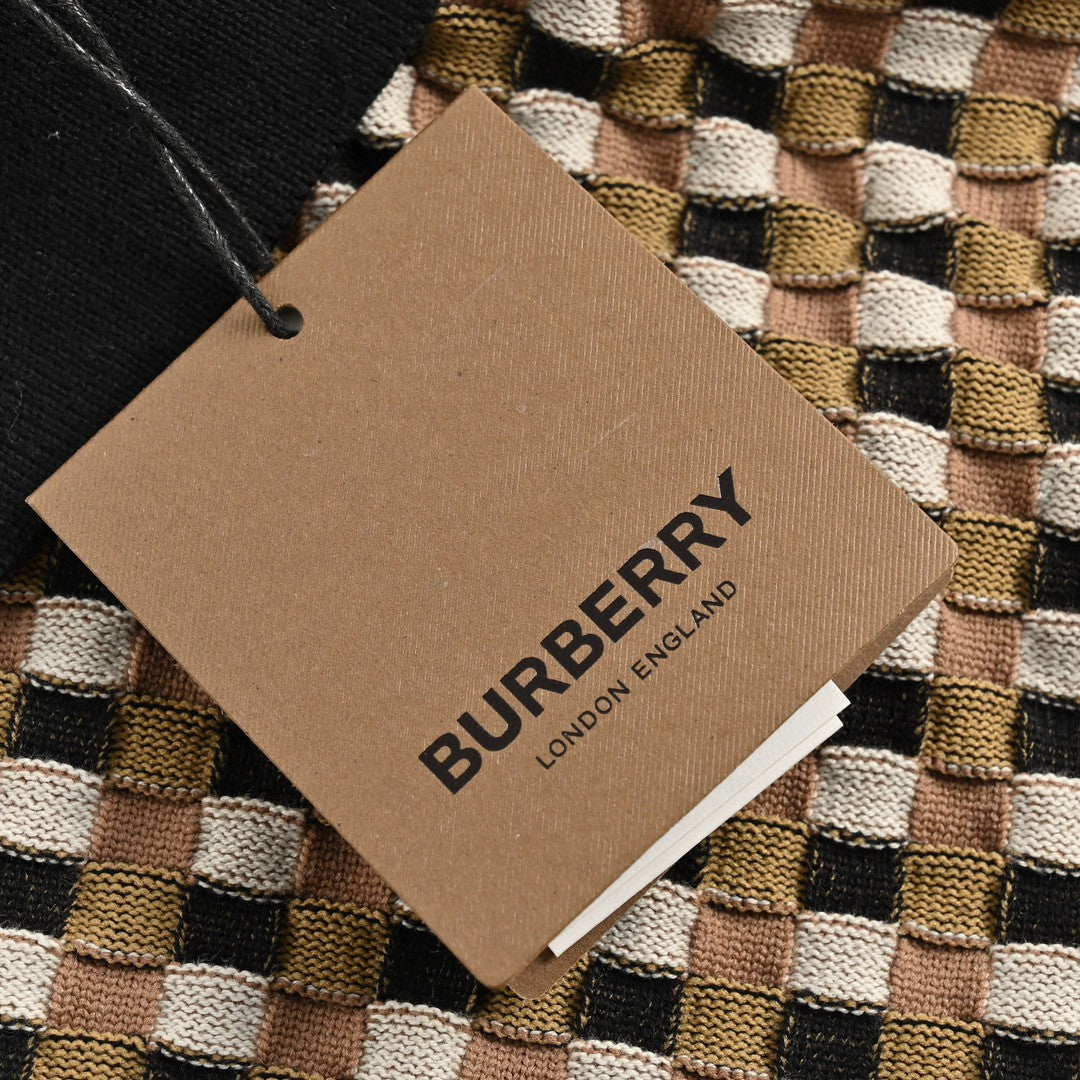 Burberry Checkered Polo Shirt