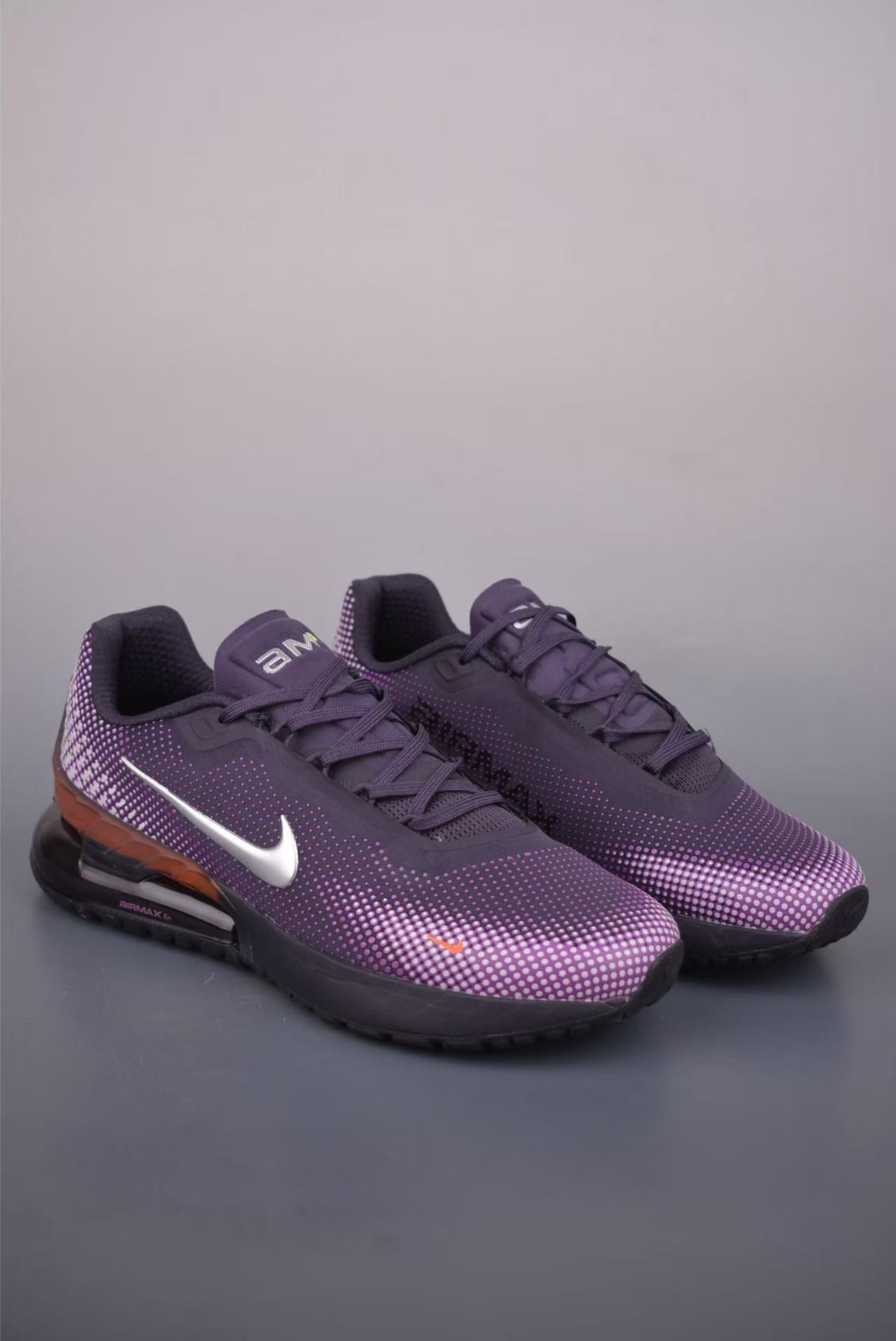 Nike Air Max Phoenix / 270-Inspired “Black Purple” – Bold Cushioned Runner