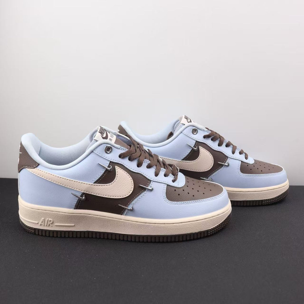 Nike Air Force 1 “Light Blue / Brown” – Earthy &amp; Refined Streetwear