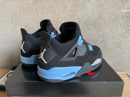 Air Jordan 4 Retro "Black Grey Blue"