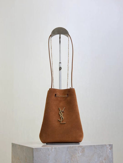Saint Laurent Pochon Bucket Bag