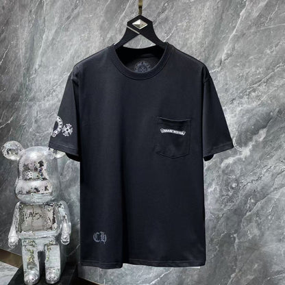 Chrome Hearts Classic Crewneck T-Shirt in Black Multicolor
