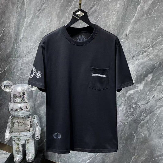 Chrome Hearts Classic Crewneck T-Shirt in Black Multicolor