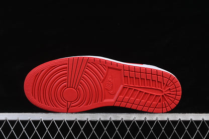 AIR JORDAN 1 LOW "WHITE / VARSITY RED"