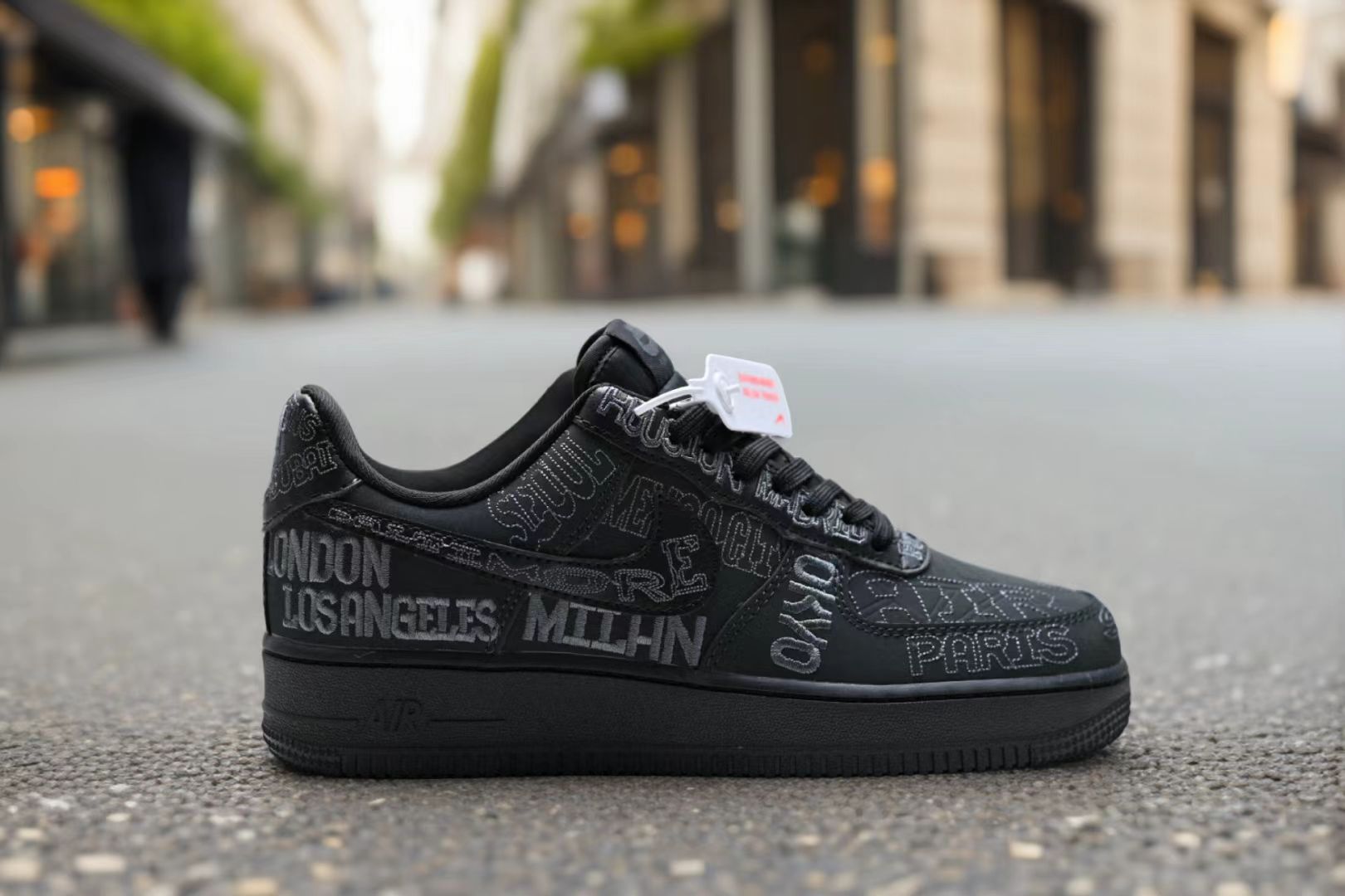 Nike Air Force 1 Low “Black Grey” – Timeless Streetwear Staple