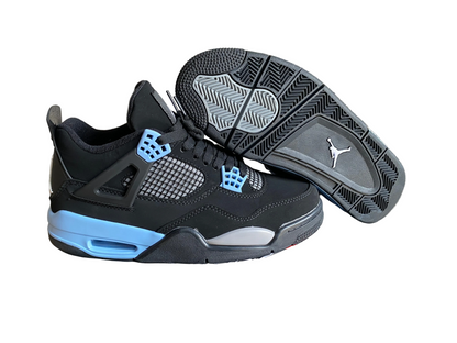 Air Jordan 4 Retro "Black Grey Blue"