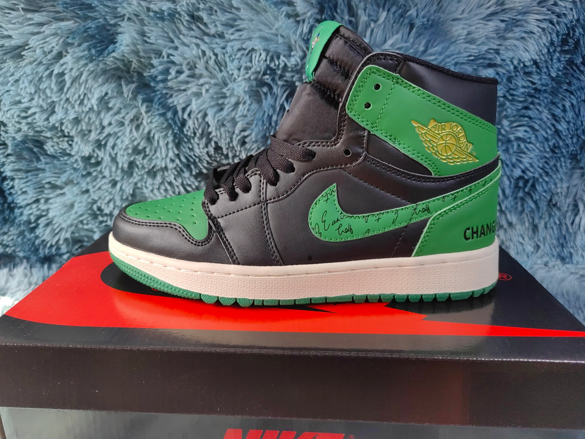 Air Jordan 1 High OG 'Black and Lucky Green'