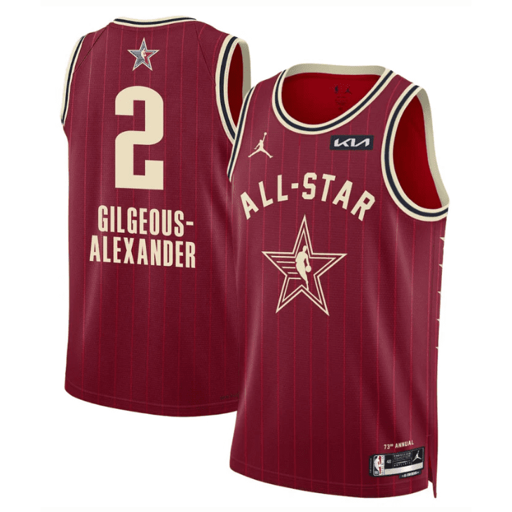 SHAI GILGEOUS-ALEXANDER 2024 ALL-STAR WEST JERSEY - Prime Reps