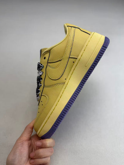 Nike Air Force 1 '07 “Yellow/Purple” – Bold Court Contrast