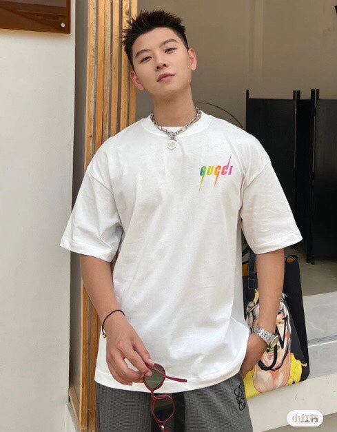 Gucci Lightning Logo T-Shirt (Cream)