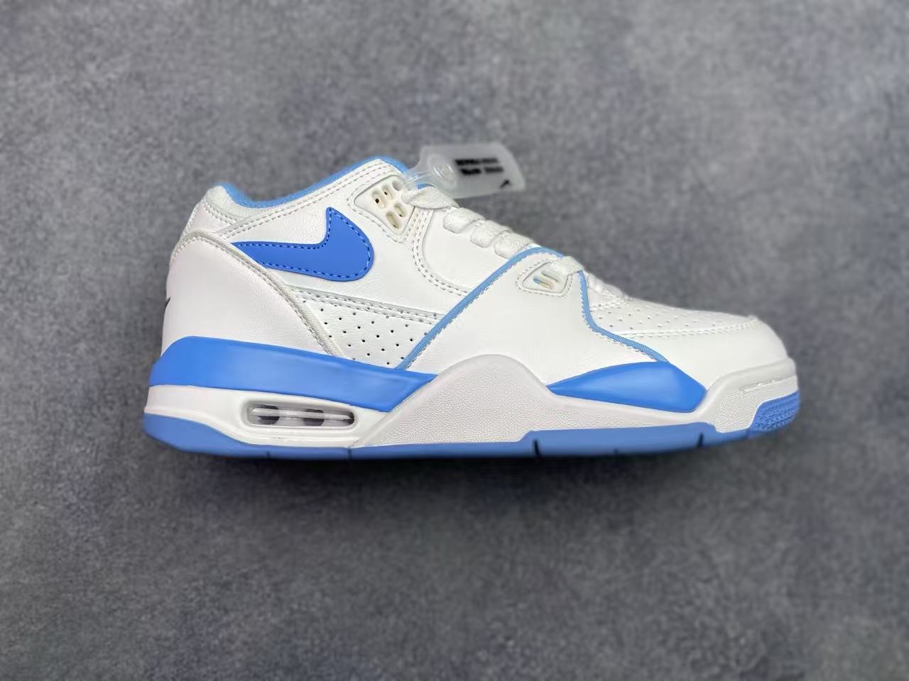 Nike Air Flight 89 Mid “White/Blue” – True Blue Retro Hoops Vibe