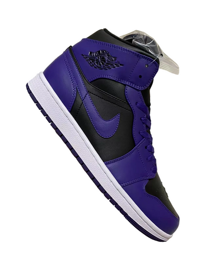 Air Jordan 1 Mid "Purple Black"