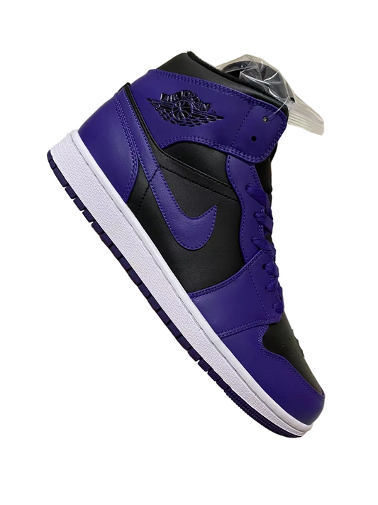 Air Jordan 1 Mid "Purple Black"