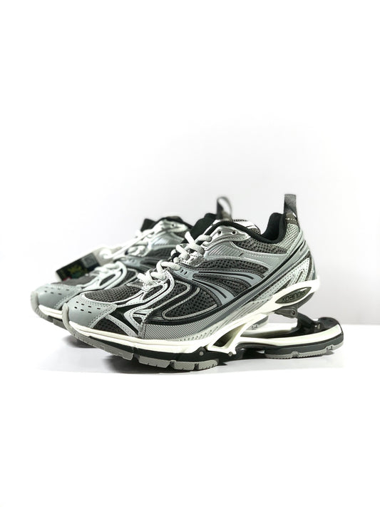 Balenciaga Grey Retro Spring Sneaker: Industrial Memory