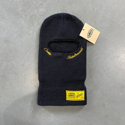 CORTEIZ KNIT BALACLAVA BLACK YELLOW