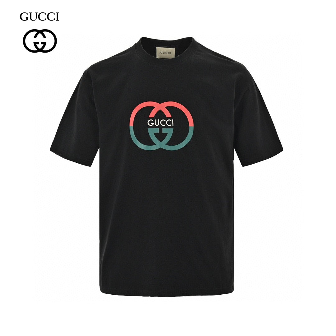 G*u*i interlocking gg black t-shirt