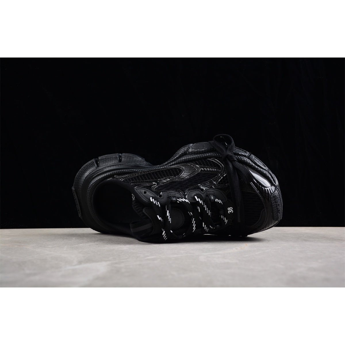 BALENCIAGA 3XL MULE x ALL BLACK - Prime Reps