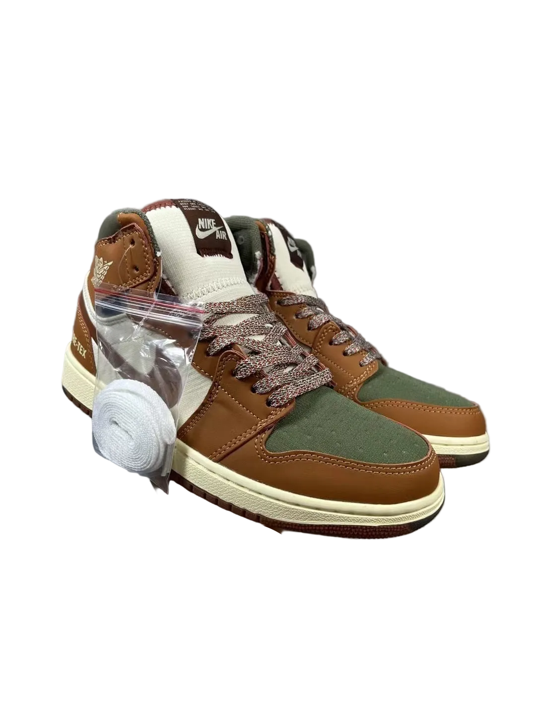 Air Jordan 1 Mid "Brown Green / GORE-TEX"