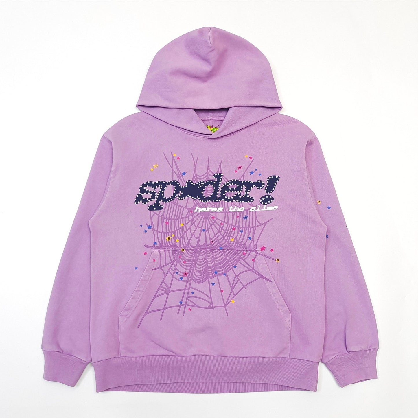 Sp5der Acai Hoodie Purple Lowest Ask