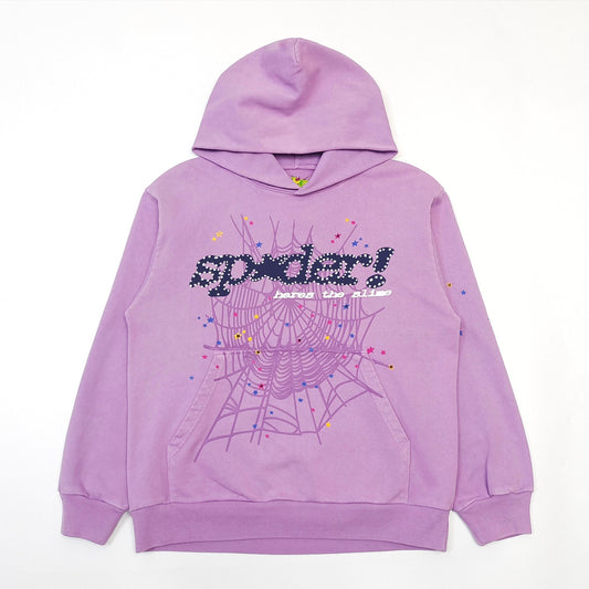 Sp5der Acai Hoodie Purple Lowest Ask