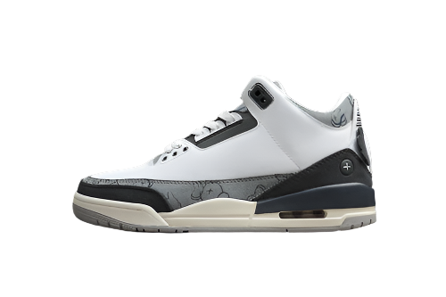 AIR JORDAN 3 WHITE/BLACK/GREY