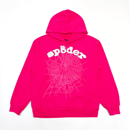 Sp5der Websuit Hoodie Pink