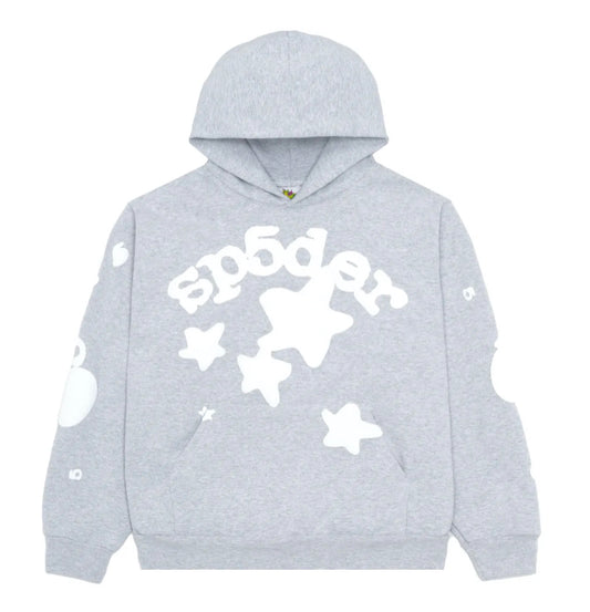 Sp5der Beluga Hoodie Heather Grey