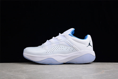 AIR JORDAN 11 CMFT LOW WHITE/WHITE/ARMORY NAVY