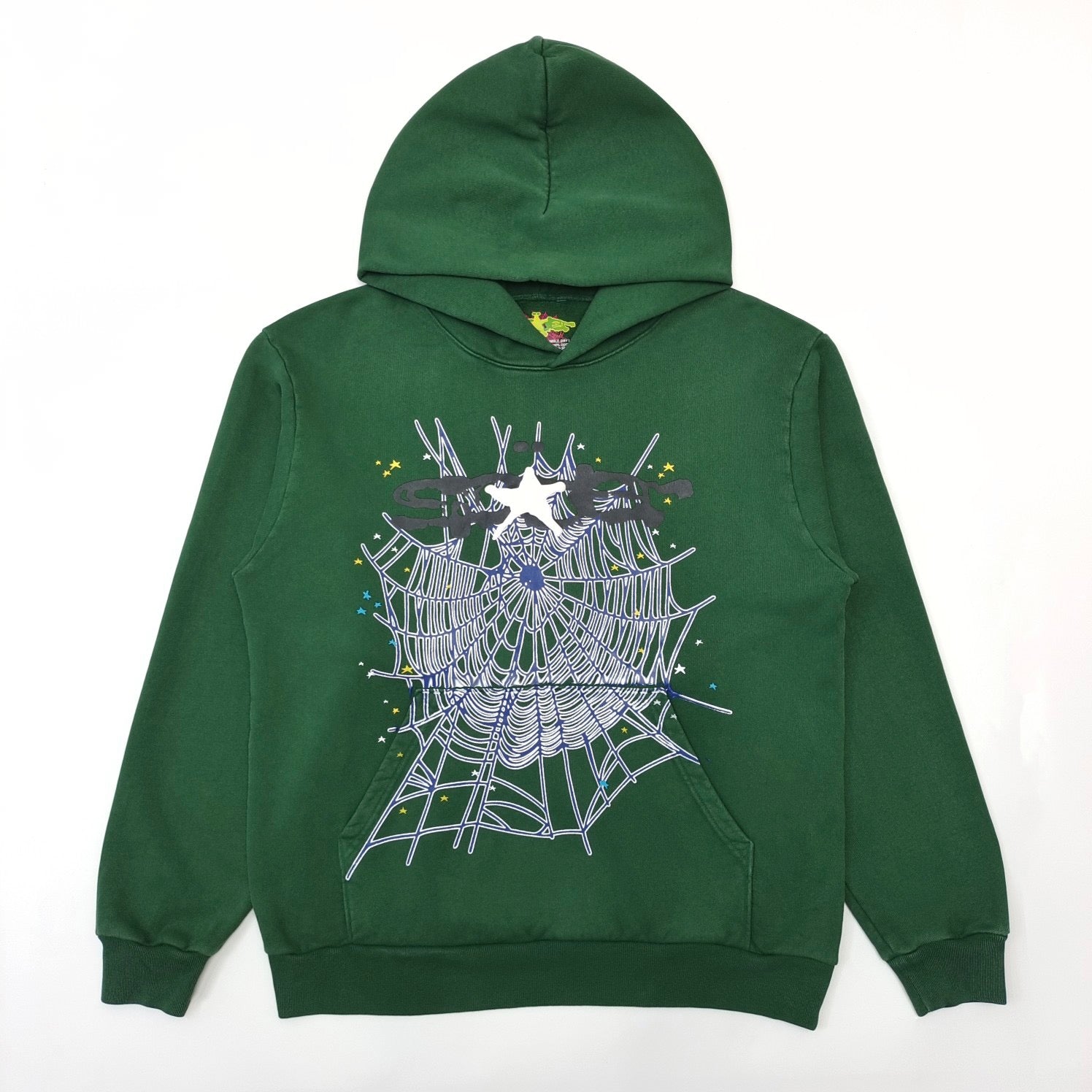 Sp5der Web Hoodie Hunter Green